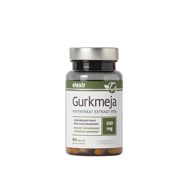 Gurkmeja 500 mg 60 tabletter