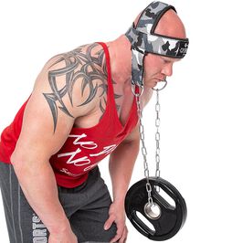 Neck Trainer, White Camo  Nacktränare Vit Kamoflage