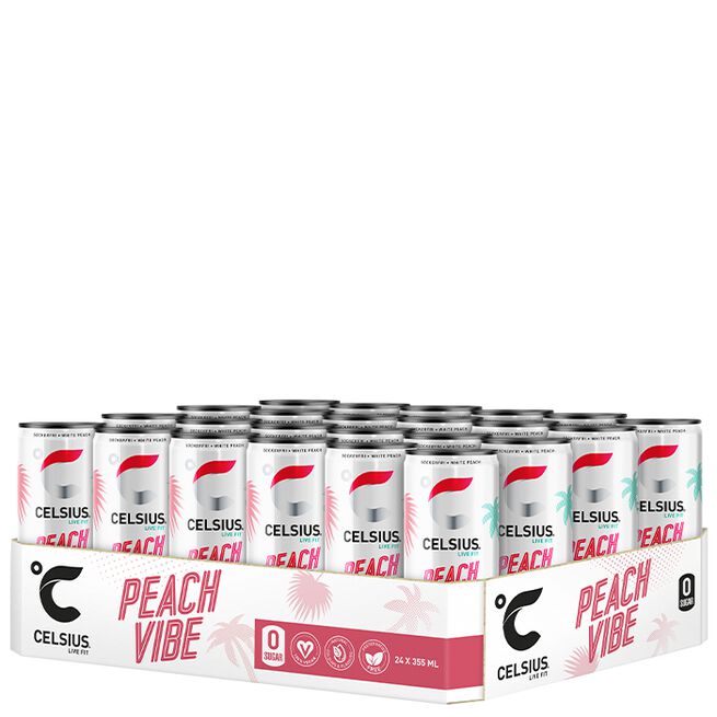 Celsius, 355 ml, Peach Vibe