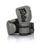 Fairtex BGV14, Boxing Gloves, Grey, 10 oz 