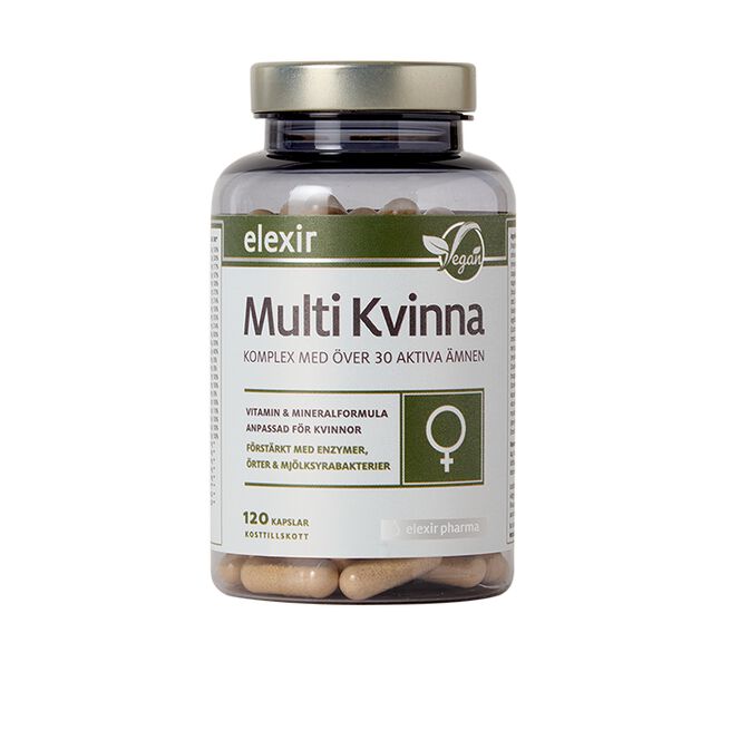Multivitamin Kvinna 120 kapslar