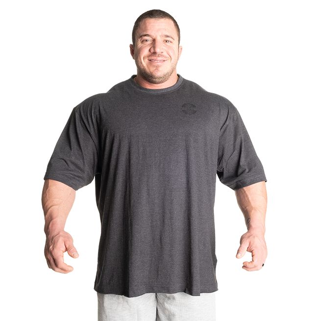 Union Iron Tee, Dark Grey Melange