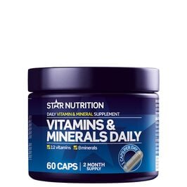 Star nutrition Vitamin minerals daily Vitamins & Minerals Daily 60 kapslar