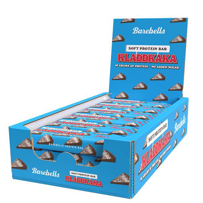 12 x Barebells Soft Proteinbar 55 g kladdkaka