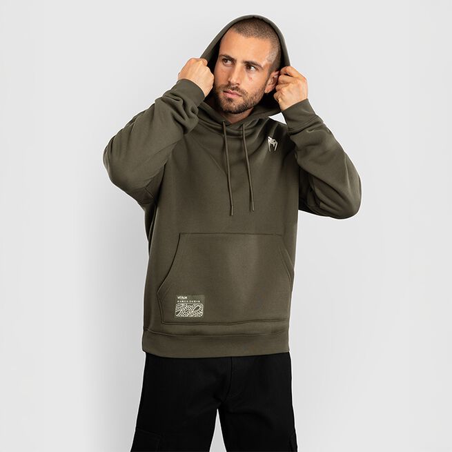 Serpenti Hoodies Khaki Brons Ivory