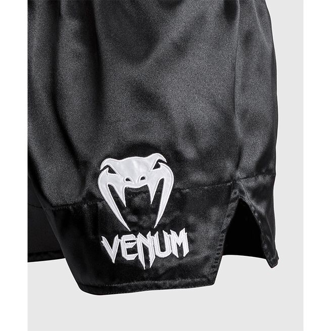 Classic Muay Thai Shorts Svart/Vit