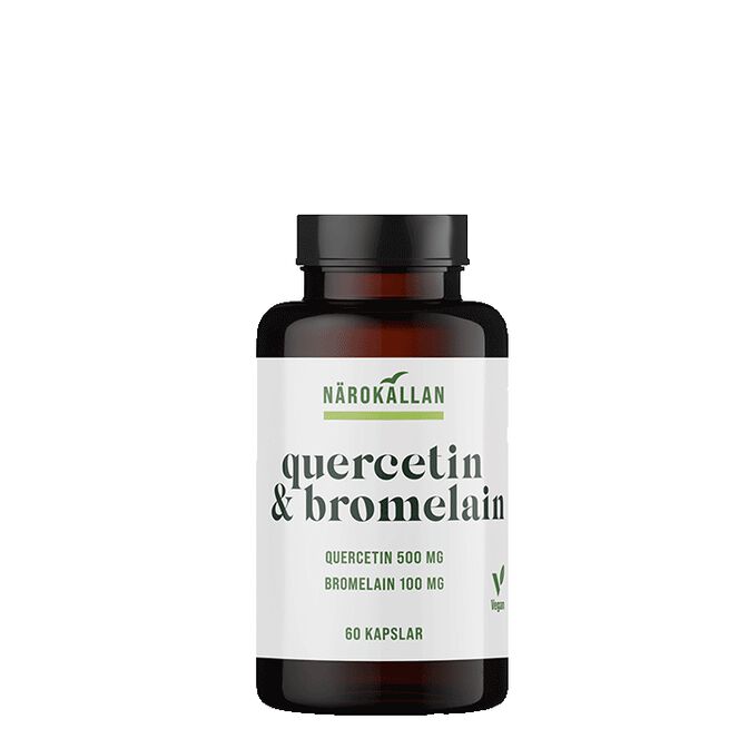 Quercetin & Bromelain 60 kapslar