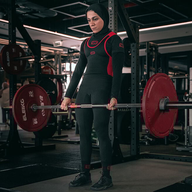 SBD Original Tyngdlyftningstrikå Dam Powerlifting Singlet Full Length