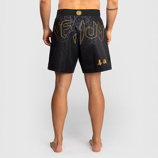 Serpenti Fightshorts Svart Silver Guld