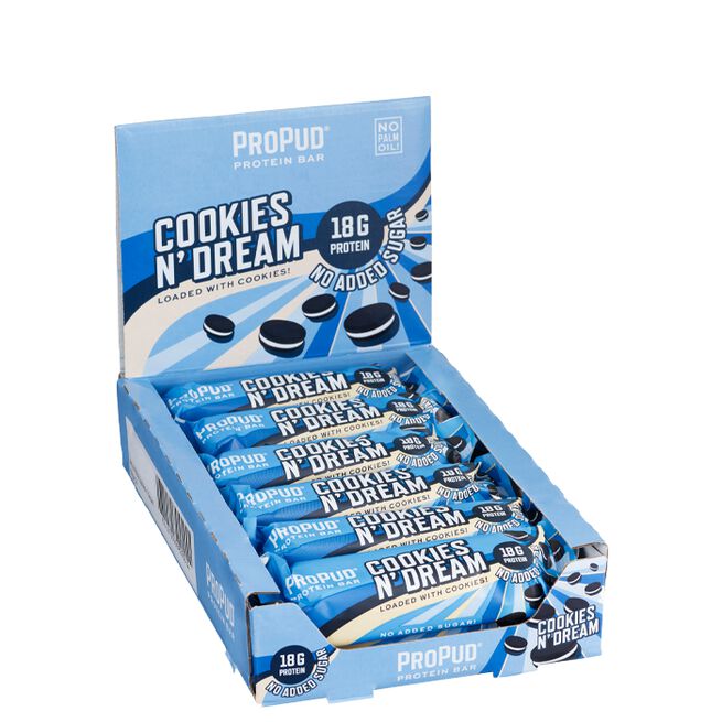 12 x ProPud Protein Bar, 55 g, Cookies n´ Dream 