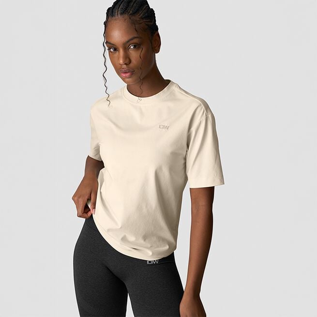 Everyday Cotton T-shirt, Cream