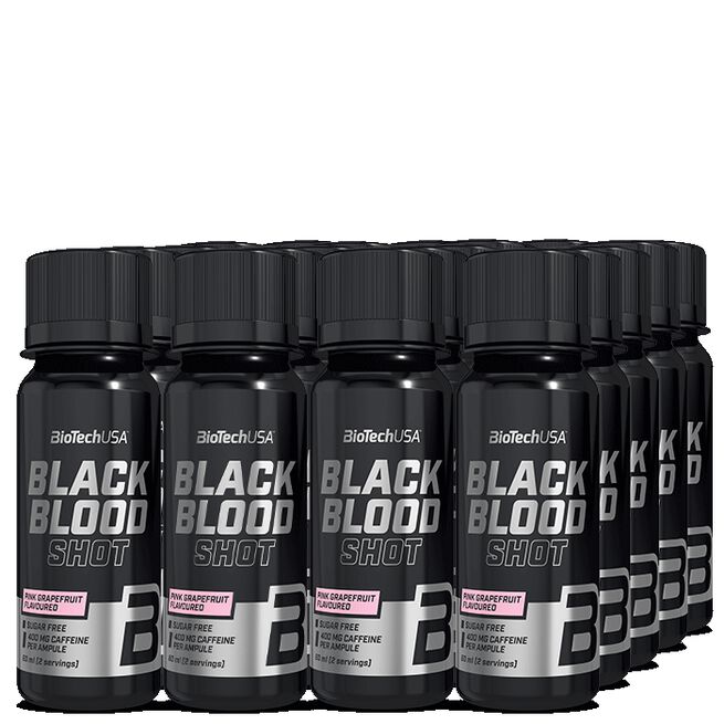 20 x Black Blood PWO-Shot 60 ml Pink Grapefruit Pink Grapefruit