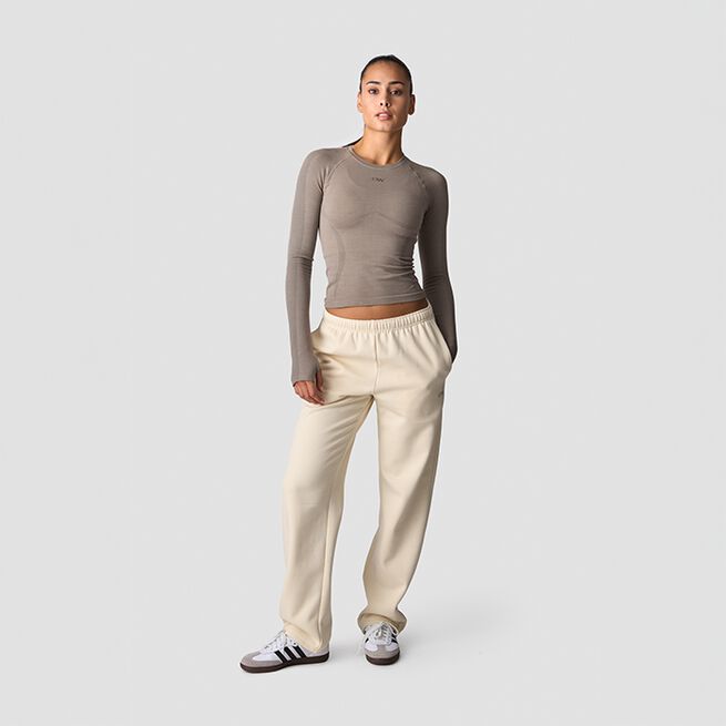 Everyday Straight Leg Sweatpants, Cream