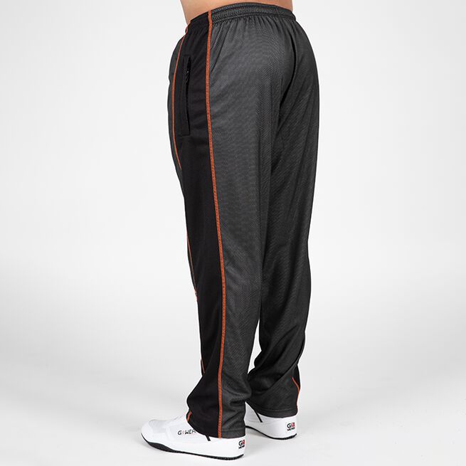 Wallace Mesh Pants, Grey/Orange