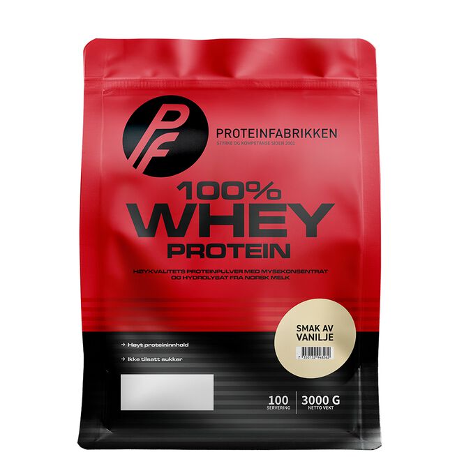 100 % Whey Protein, 3000 g Vanilla Dream