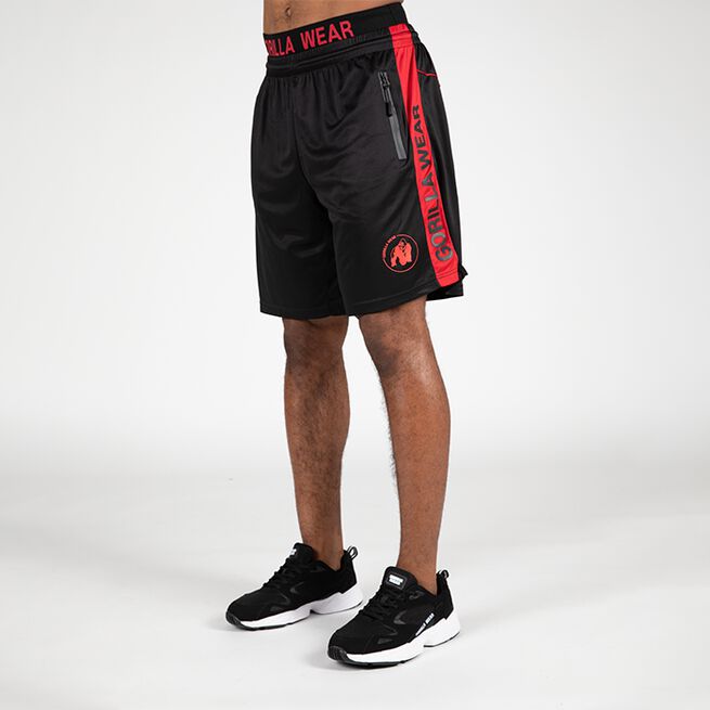 Atlanta Shorts, Black/Red