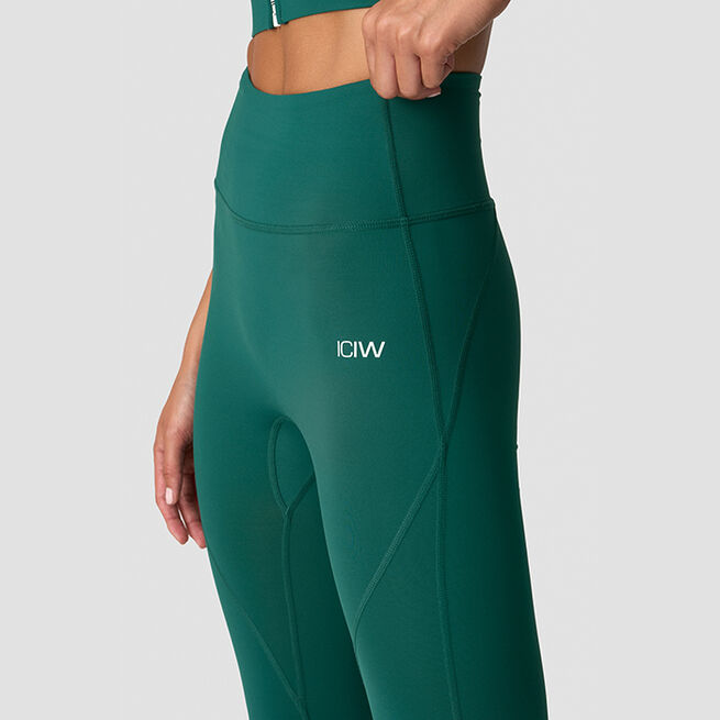 Contrast Tights Grön