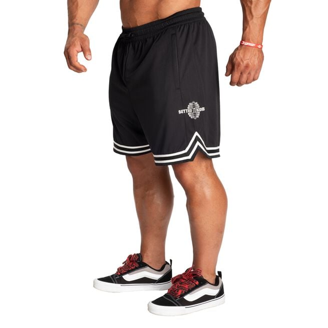 Träningsshorts Svart Vit
