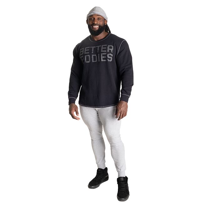Tapered Joggers V2, Light Grey Melange
