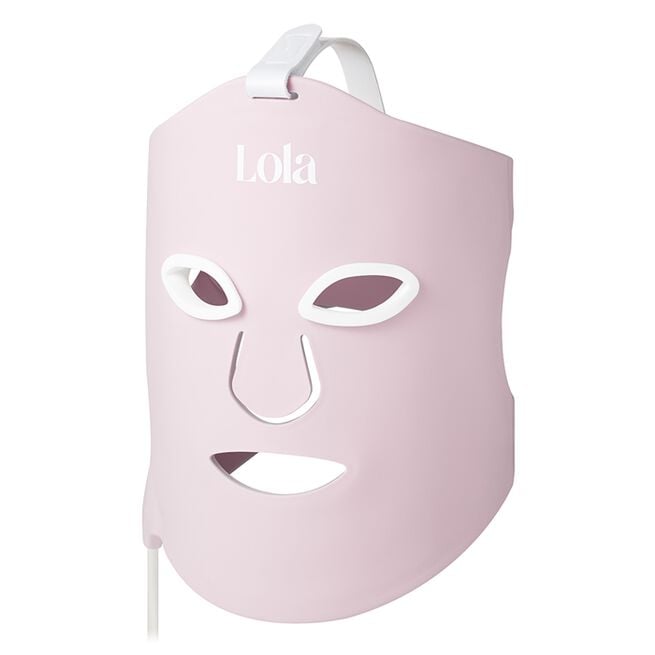 Glow Led Ansiktsmask Rosa