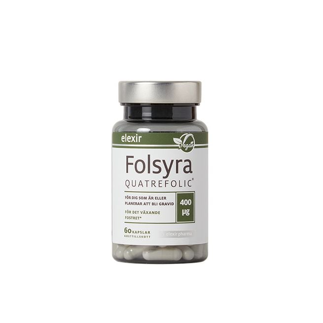Folsyra 60 kapslar