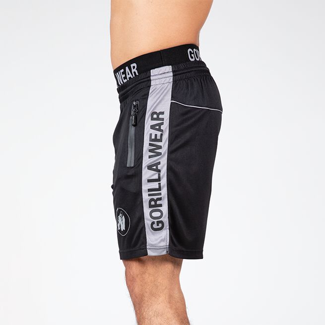 Gorilla Wear Atlanta Shorts, Black/Grey