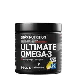 Star Nutrition Ultimate Omega3 80procent Ultimate Omega-3 80% 90 kapslar