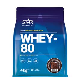 Star Nutrition Whey-80 4kg Whey-80 Vassleprotein 4 kg Double Rich Chocolate