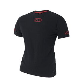 SBD Competition T-Shirt - Men's, Black w/Red  SBD Original T shirt för tävling Herr Svart
