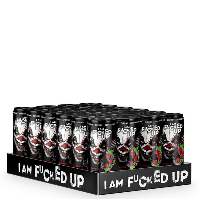 24 x I am F-cked Up Drink, 330 ml, Raspberry 