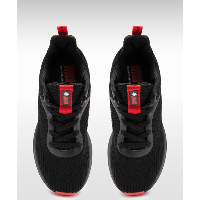 Milton Training Shoes, Black/Red