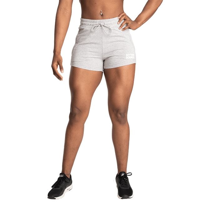 Better bodies Empire Soft Shorts, Light Grey Melange