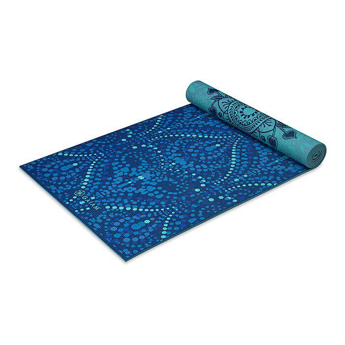 Yogamatta 6 mm Bl&aring;