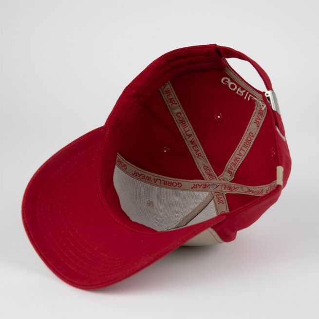 Buckley Cap, Red/Beige