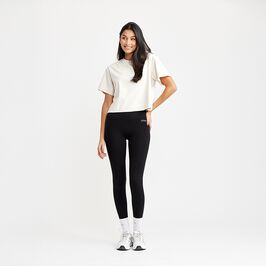 Butter Soft Cropped Tee, Cream White, XL  Butter T-shirt Vit
