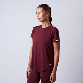 Lucy ws T-shirt, Dark Red, L  Lucy T-shirt Röd