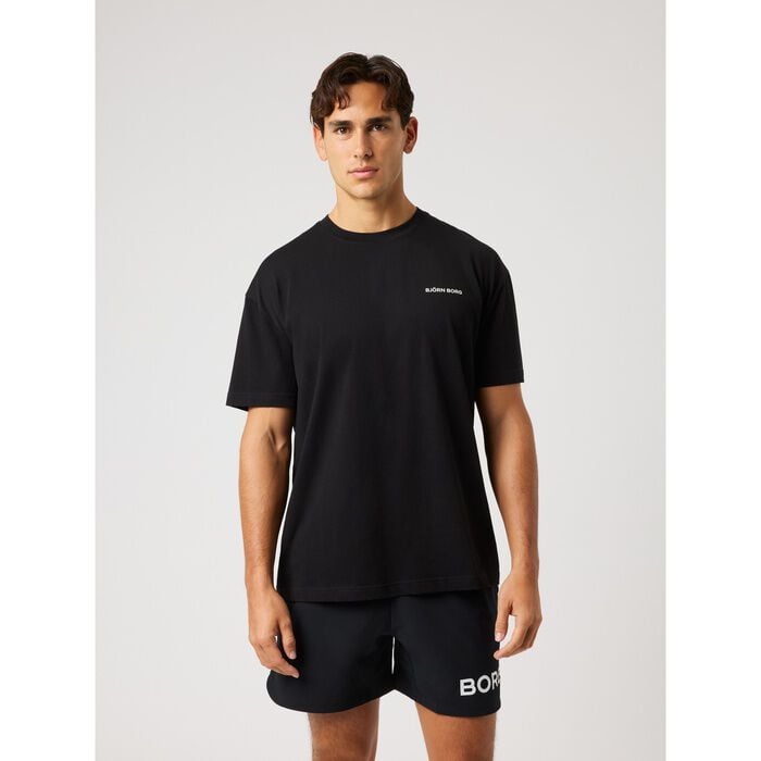 Borg Gym Oversized T-shirt Svart