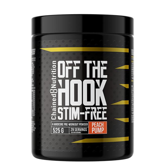Chained Nutrition Off the Hook Stim-Free peach