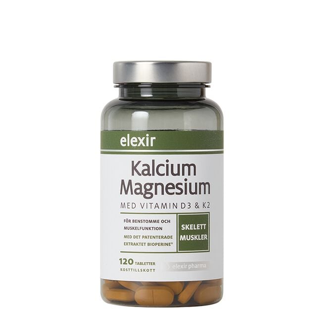 Kalcium Magnesium 120 tabletter