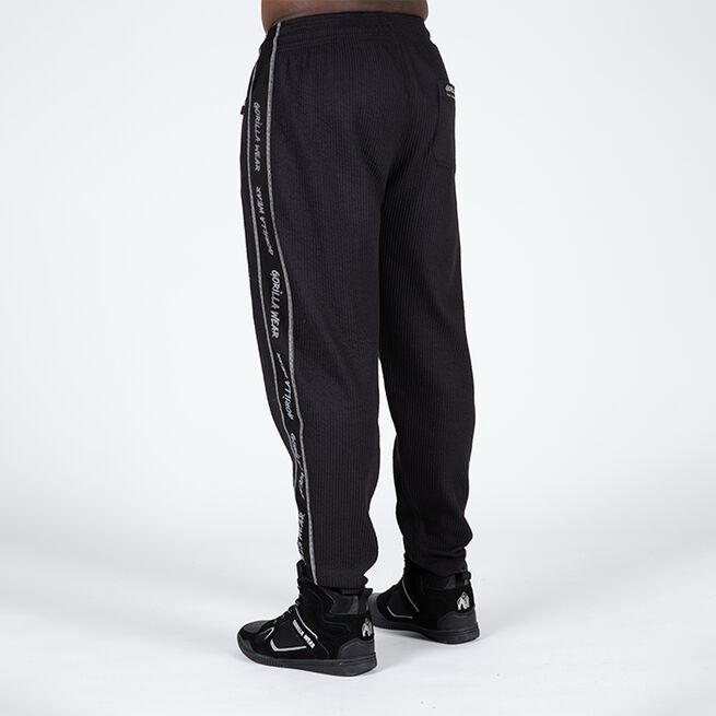 Buffalo Old School Workout Pants, Black/Grey