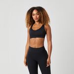 Borg Reform Sports Bra, Black Beauty, M