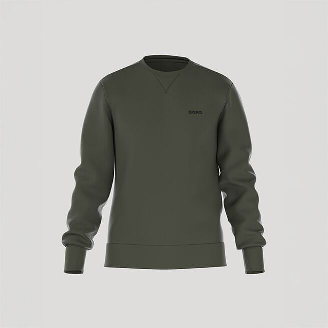 Essential Sweatshirt Mörkgrön