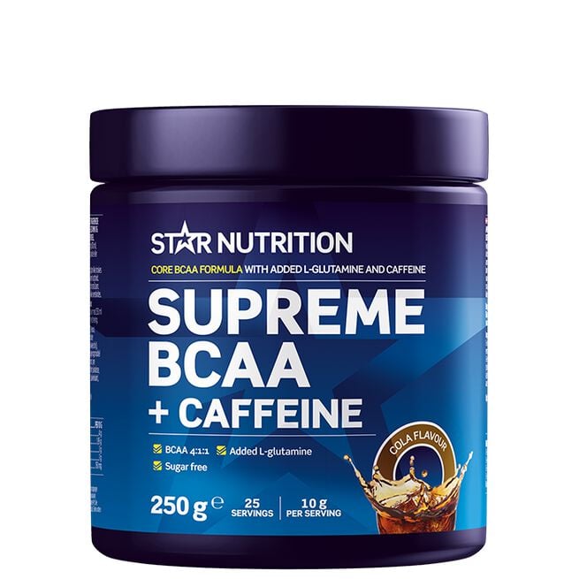 Supreme BCAA Pulver 250 g Cola (+caffeine)