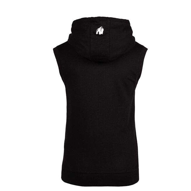 Gorilla Wear Virginia Sleeveless Hoodie Black