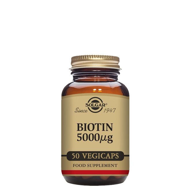Biotin 5000 mcg 50 kapslar