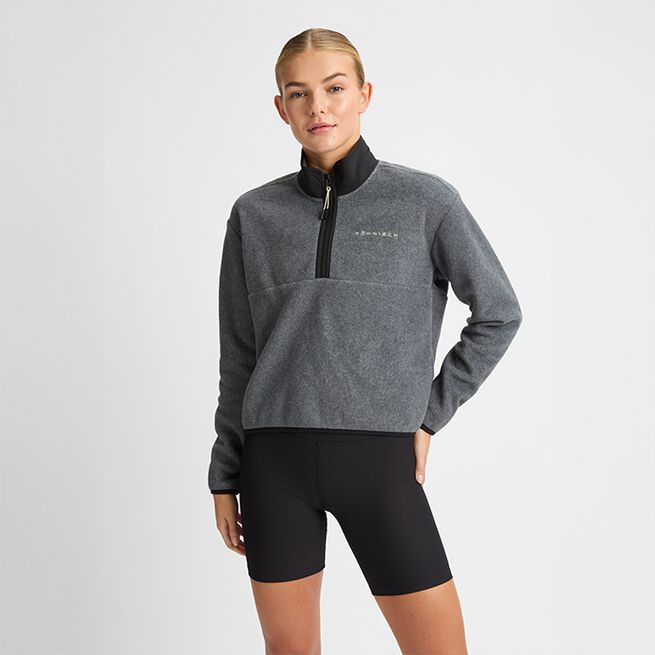 Thermalfleece Halvzip Grå