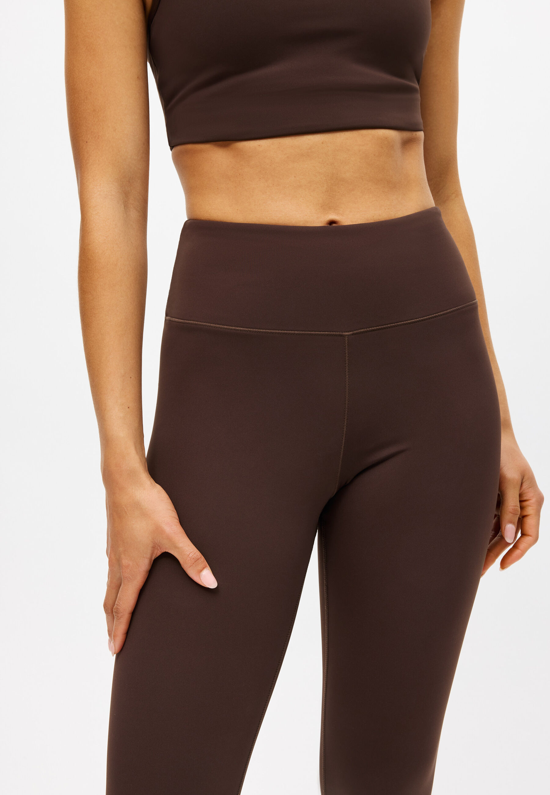 Legacy High Waist Tights Brun