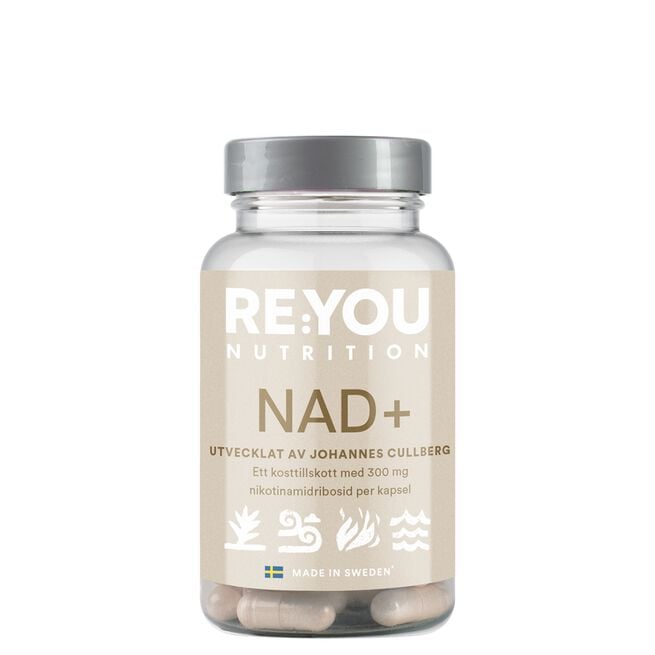 NAD+ NR 300 mg 30 kapslar
