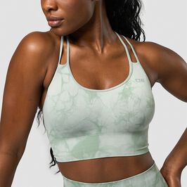 Define Seamless Tie Dye Sports Bra, Light Sea Green, L  Define Seamless Tie Dye Sport-bh Grön