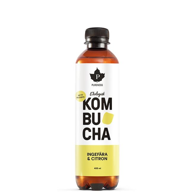 Kombucha EKO 400 ml Ingefära & Citron